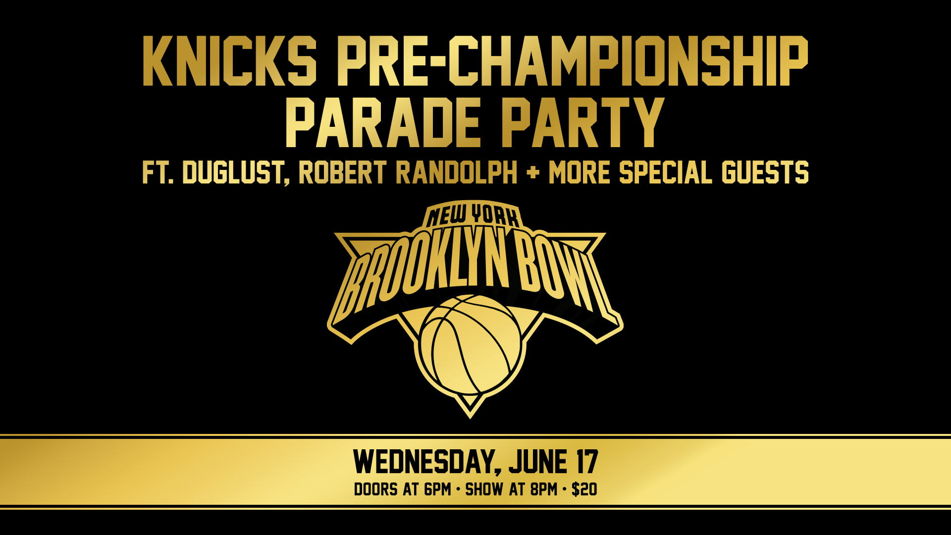 More Info for Knicks Pre-Championship Parade Party