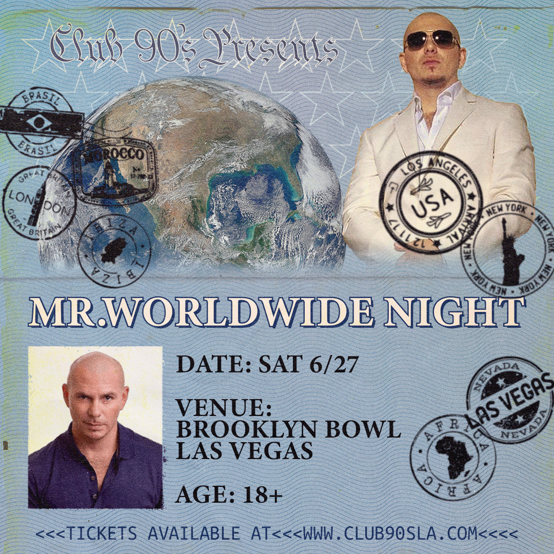 More Info for Mr. Worldwide Night