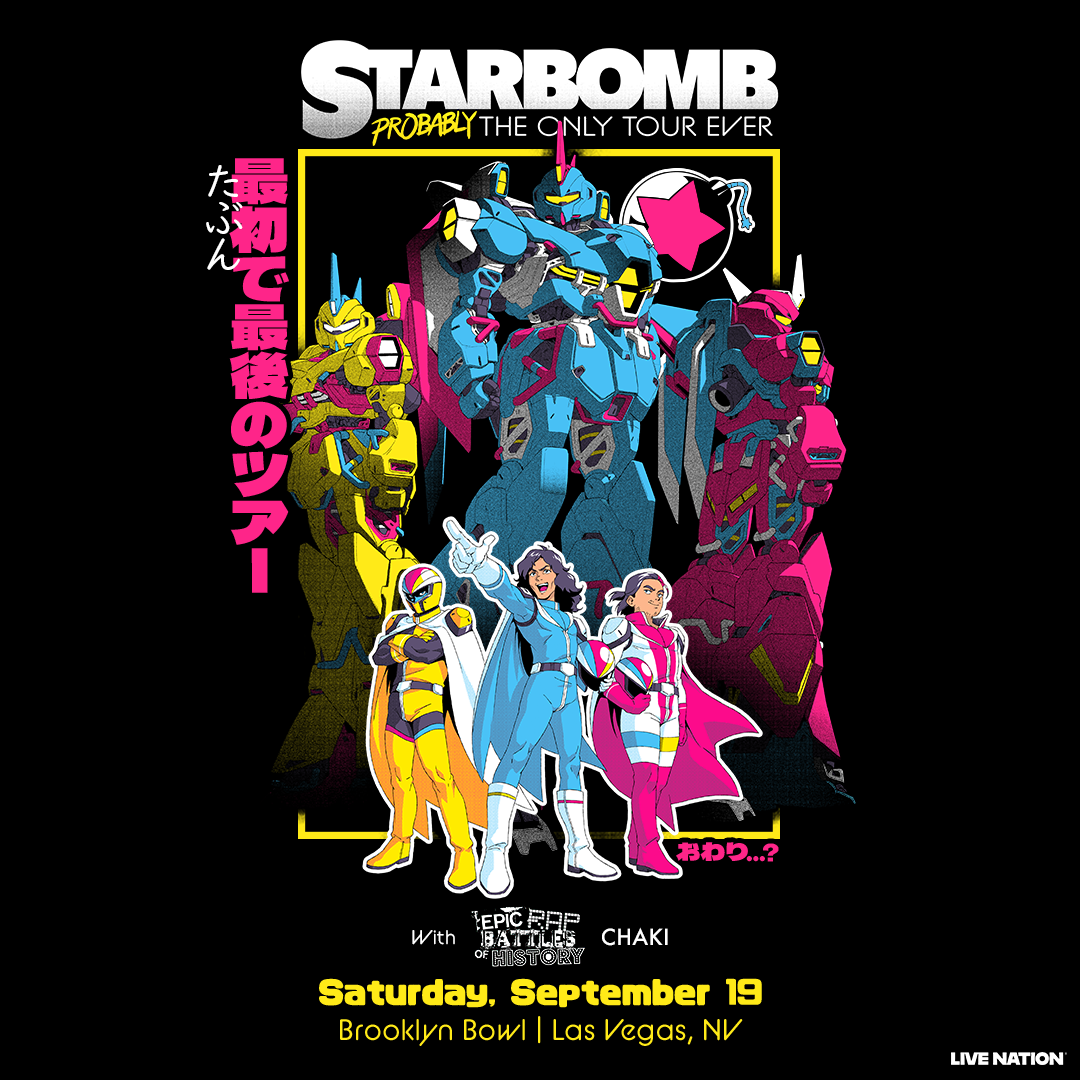 More Info for Starbomb featuring DJ Commander Meouch - Probably The Only Tour Ever