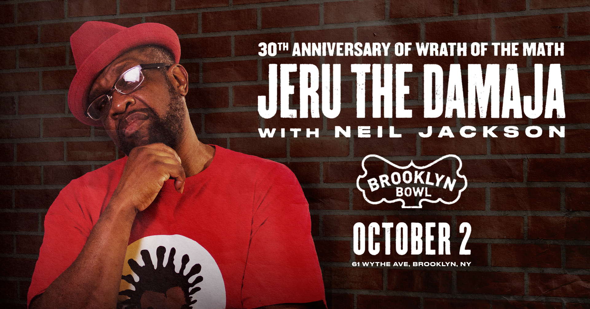 More Info for Jeru The Damaja - 30th Anniversary of Wrath of the Math