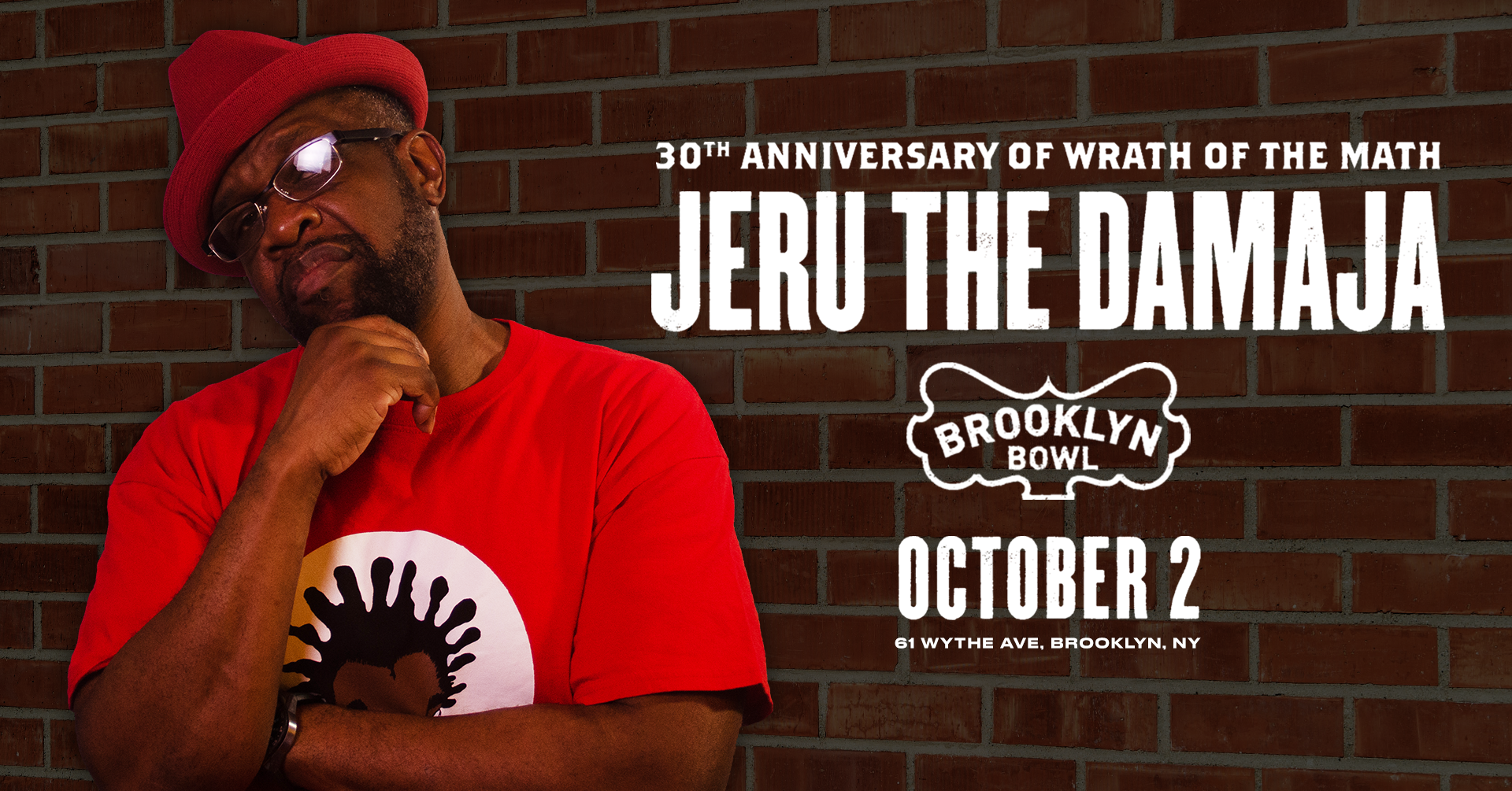Jeru The Damaja - 30th Anniversary of Wrath of the Math