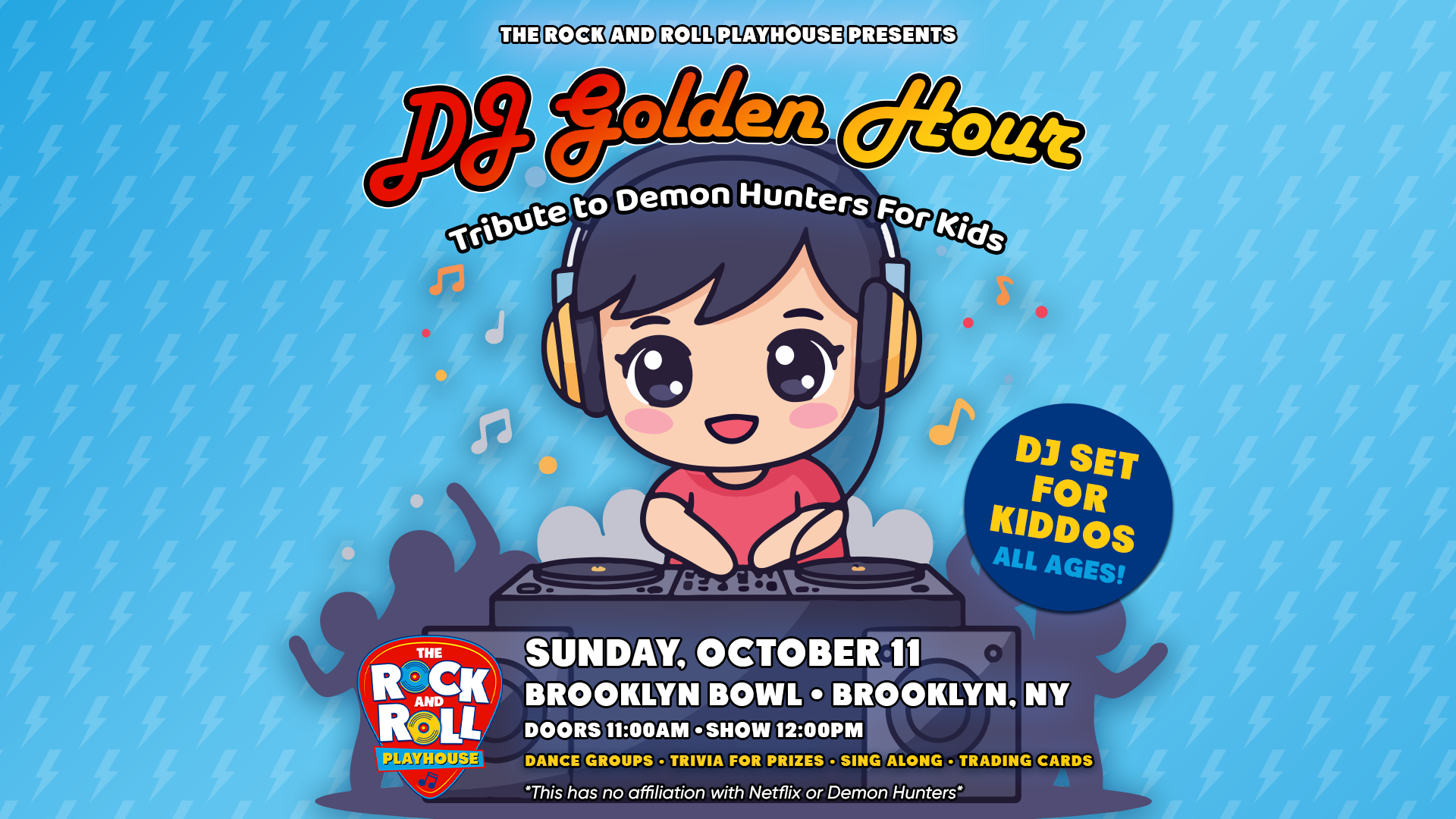 More Info for The Rock and Roll Playhouse Presents DJ Golden Hour
