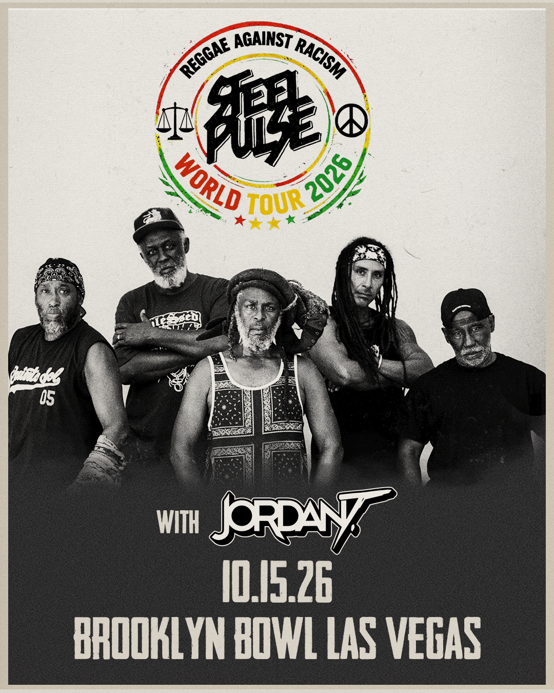 More Info for Steel Pulse - Reggae Against Racism Tour