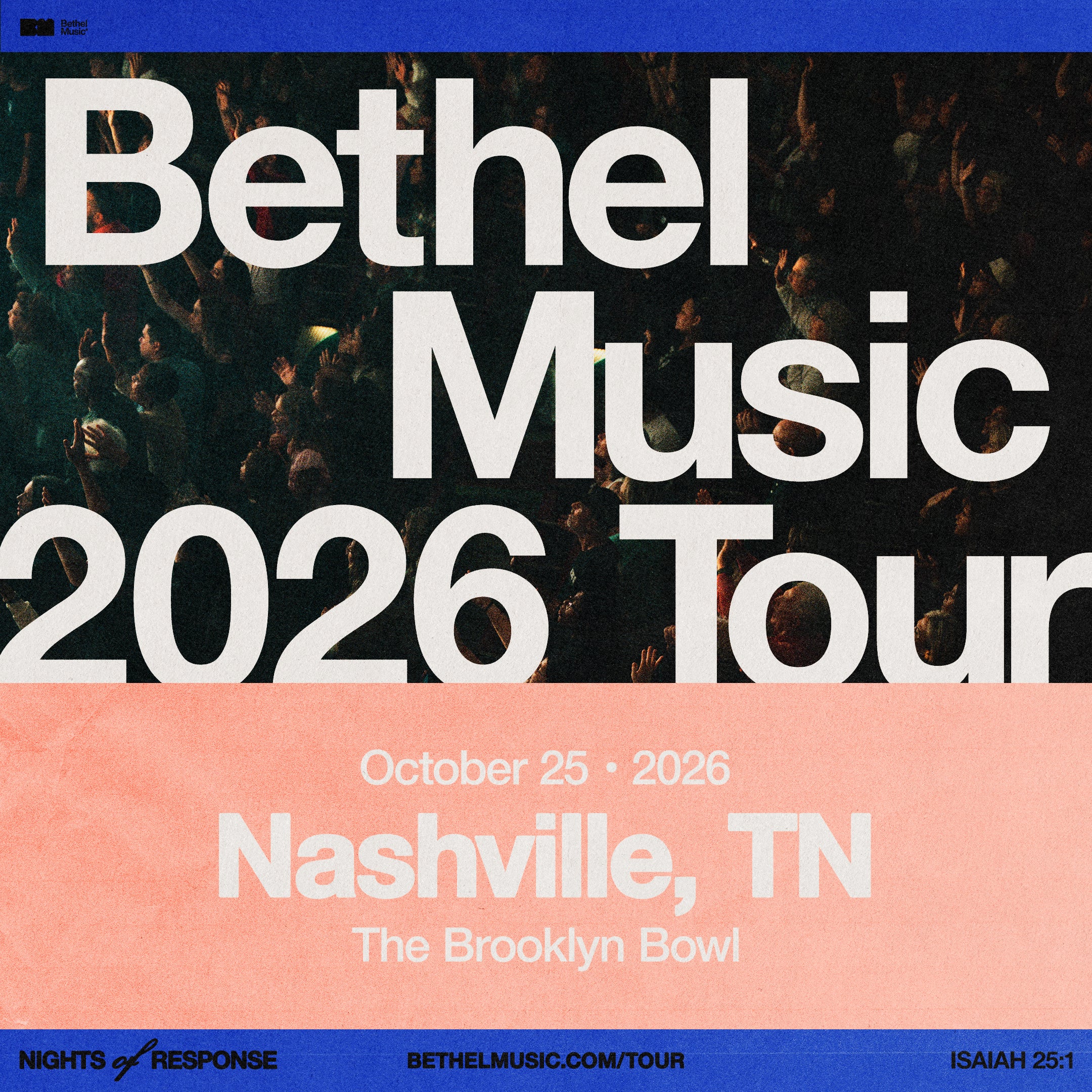 More Info for Bethel Music 2026 Tour
