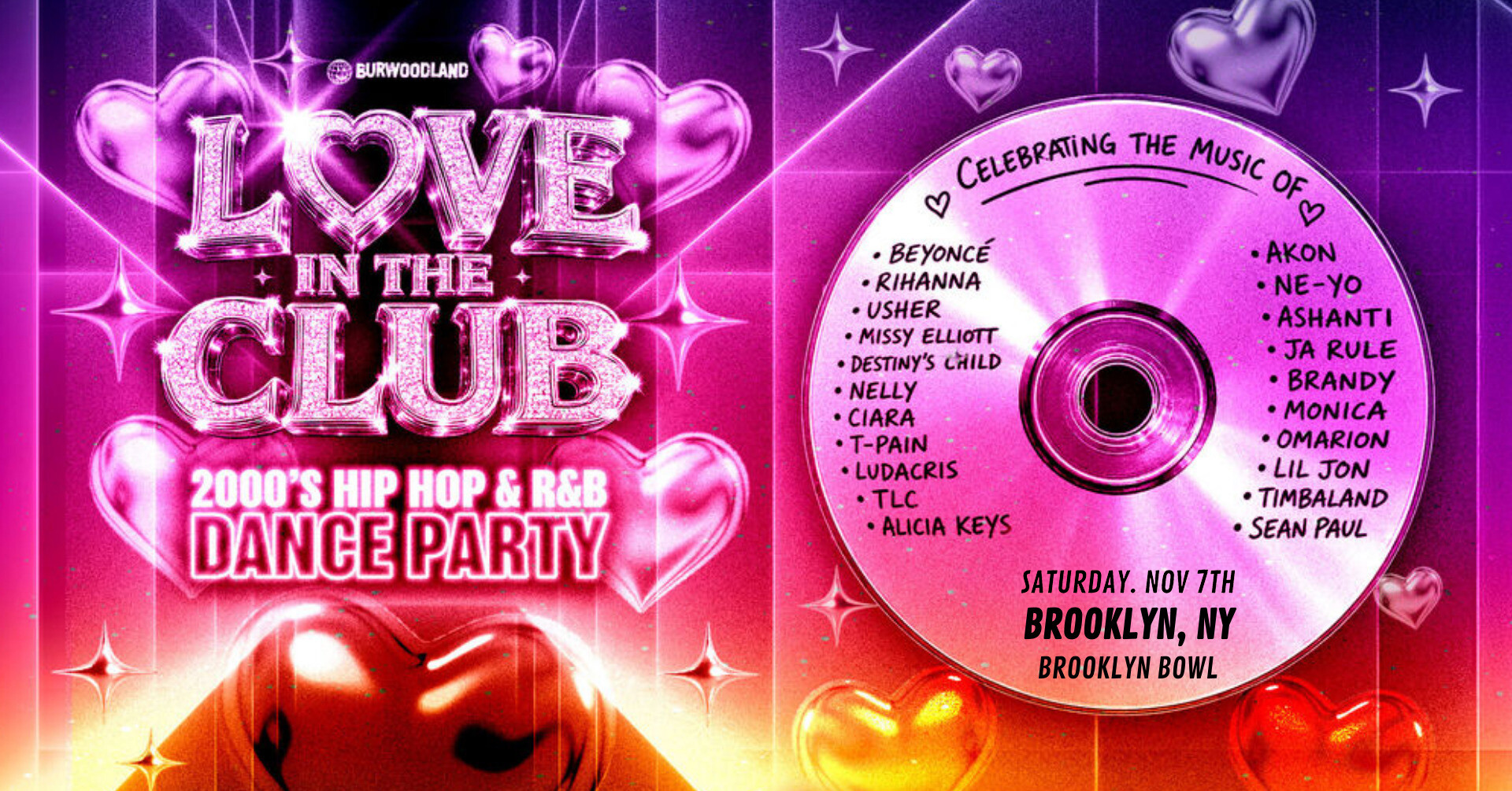 More Info for Love in the Club - 2000's Hip Hop and R&B Party
