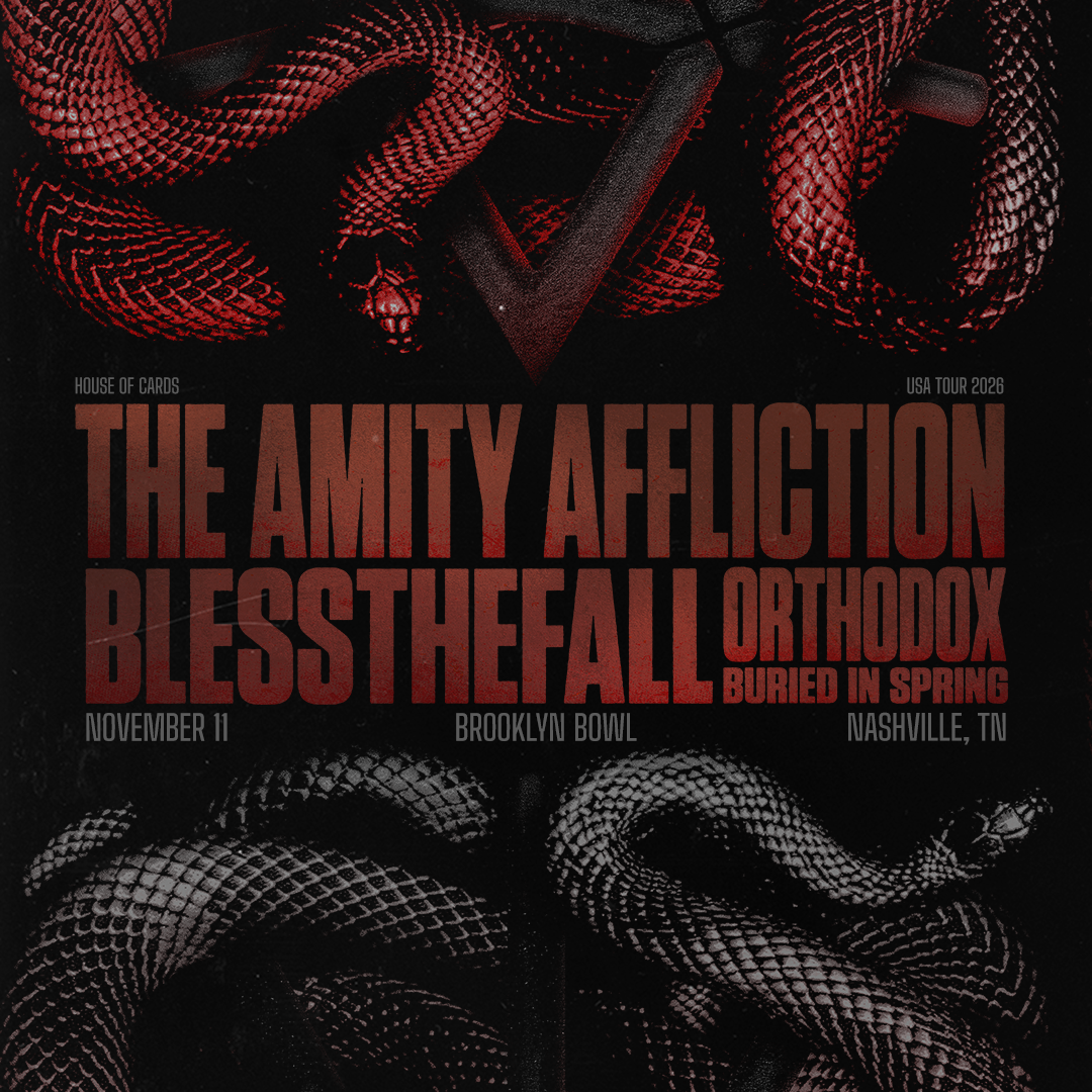 More Info for The Amity Affliction: HOUSE OF CARDS 2026