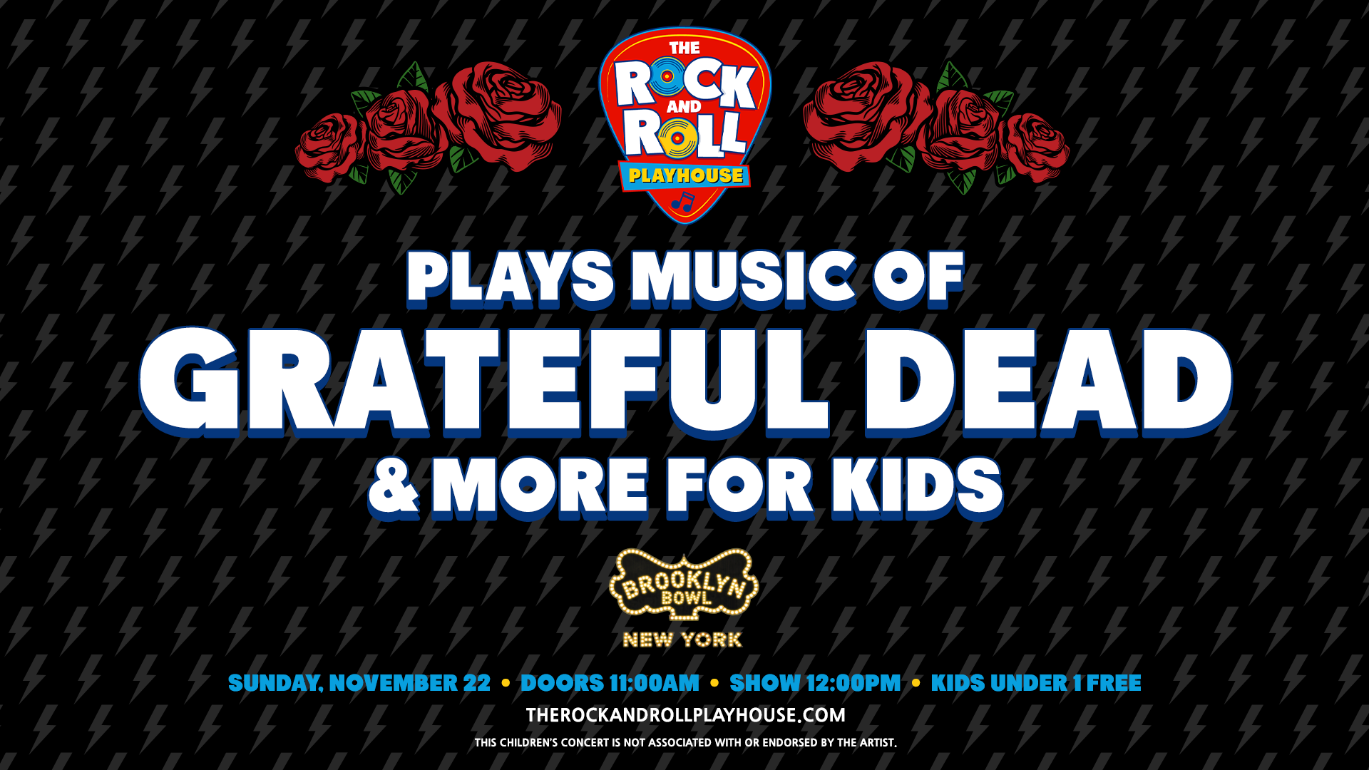 The Rock And Roll Playhouse Plays: Music of Grateful Dead for Kids