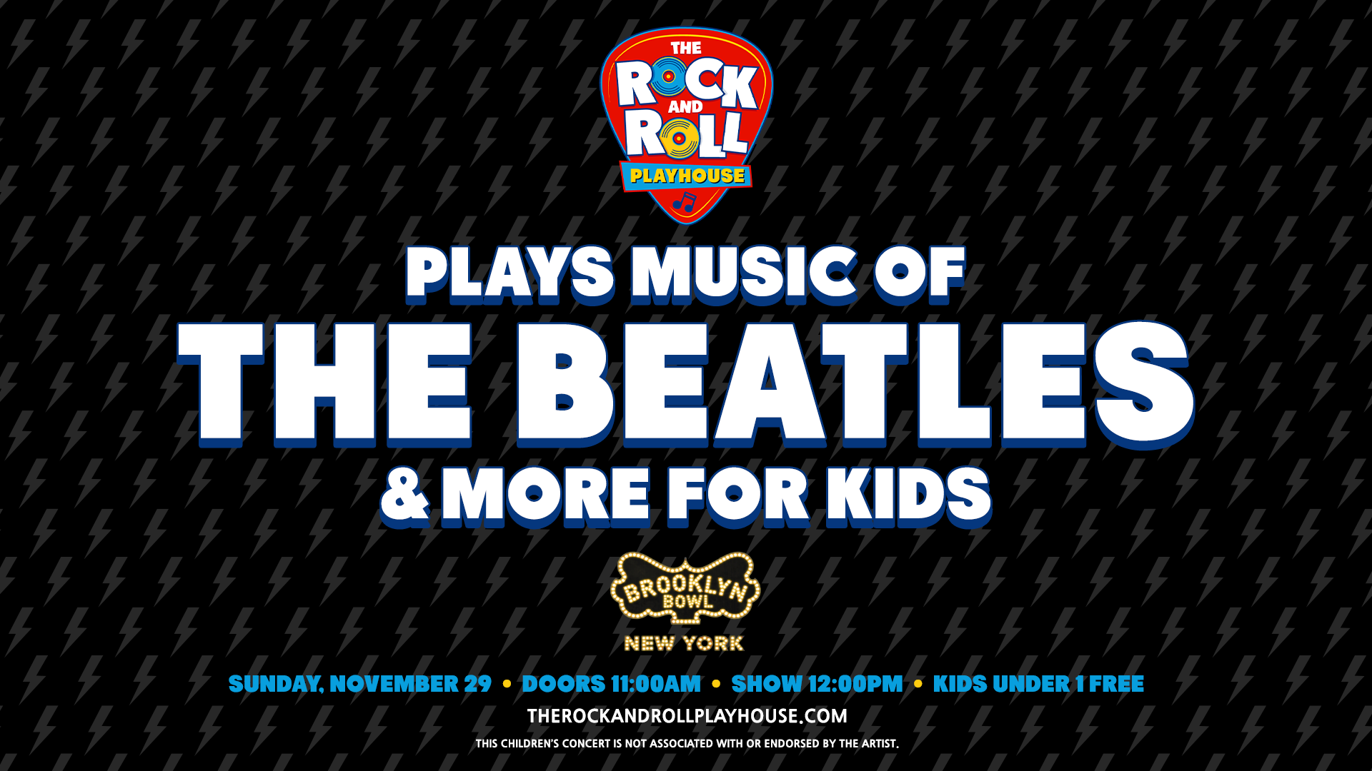 The Rock And Roll Playhouse Plays: Music of The Beatles for Kids