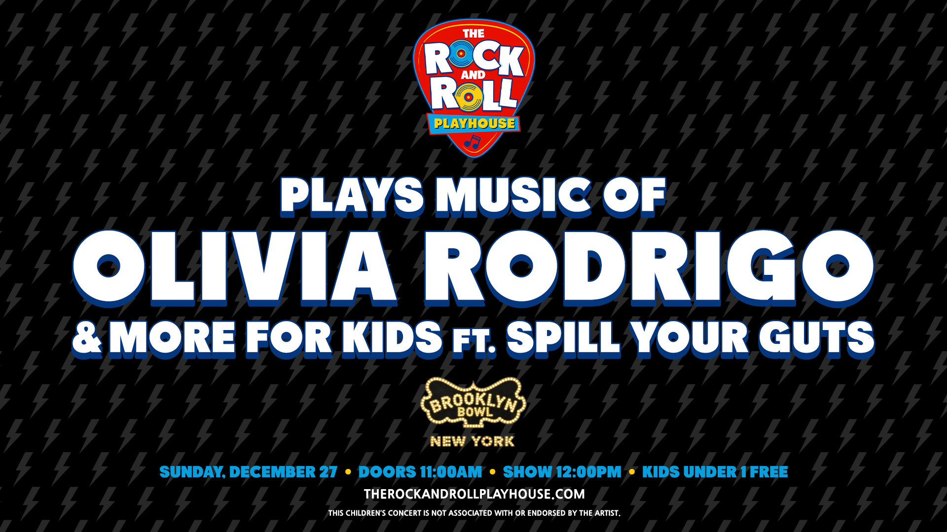 The Rock And Roll Playhouse Plays: Music of Olivia Rodrigo for Kids