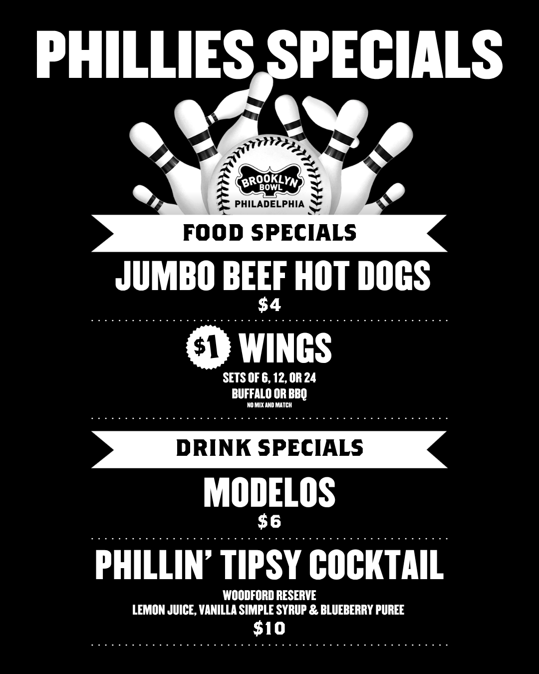 More Info for Open For Bowling & Food