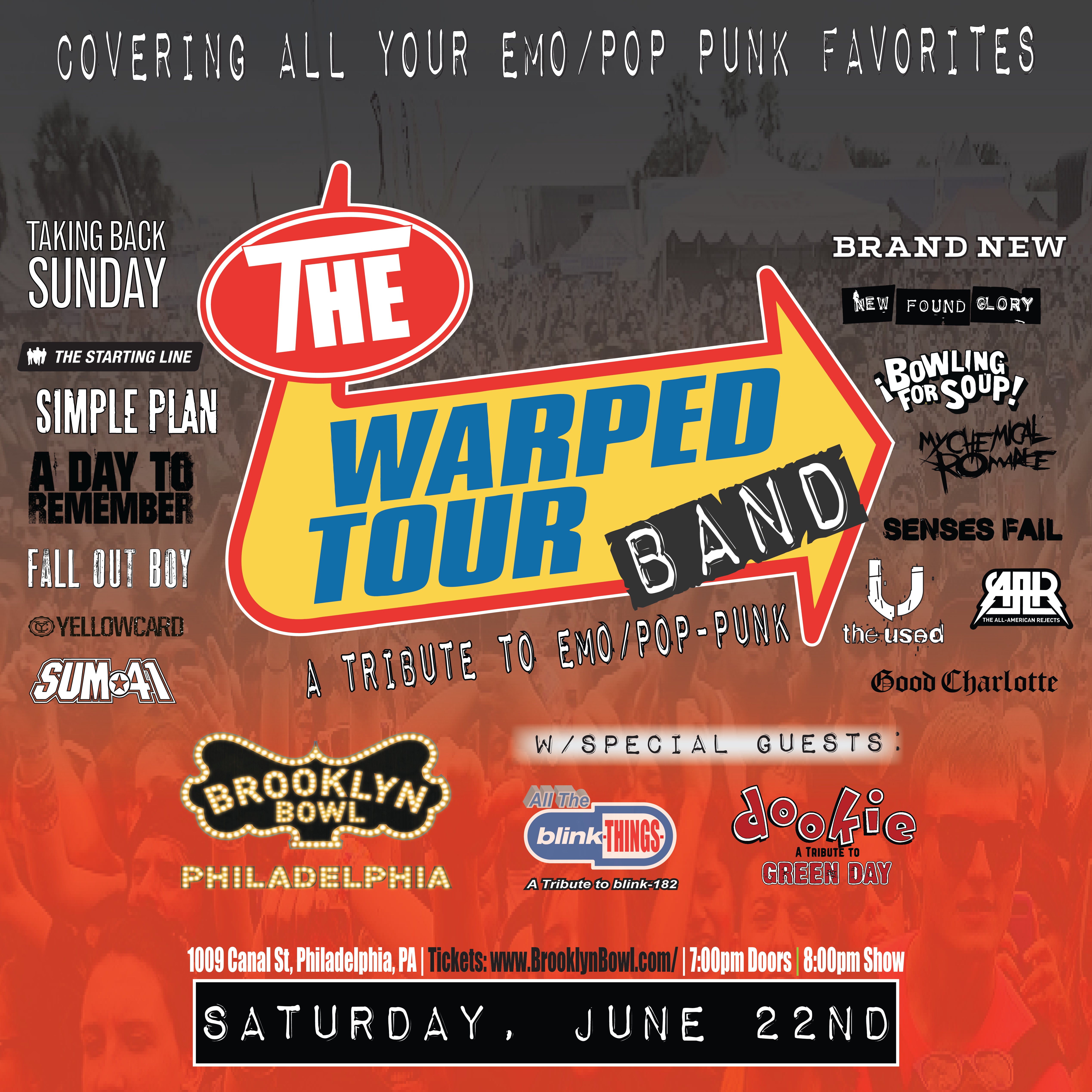 The Warped Tour Band (21+)