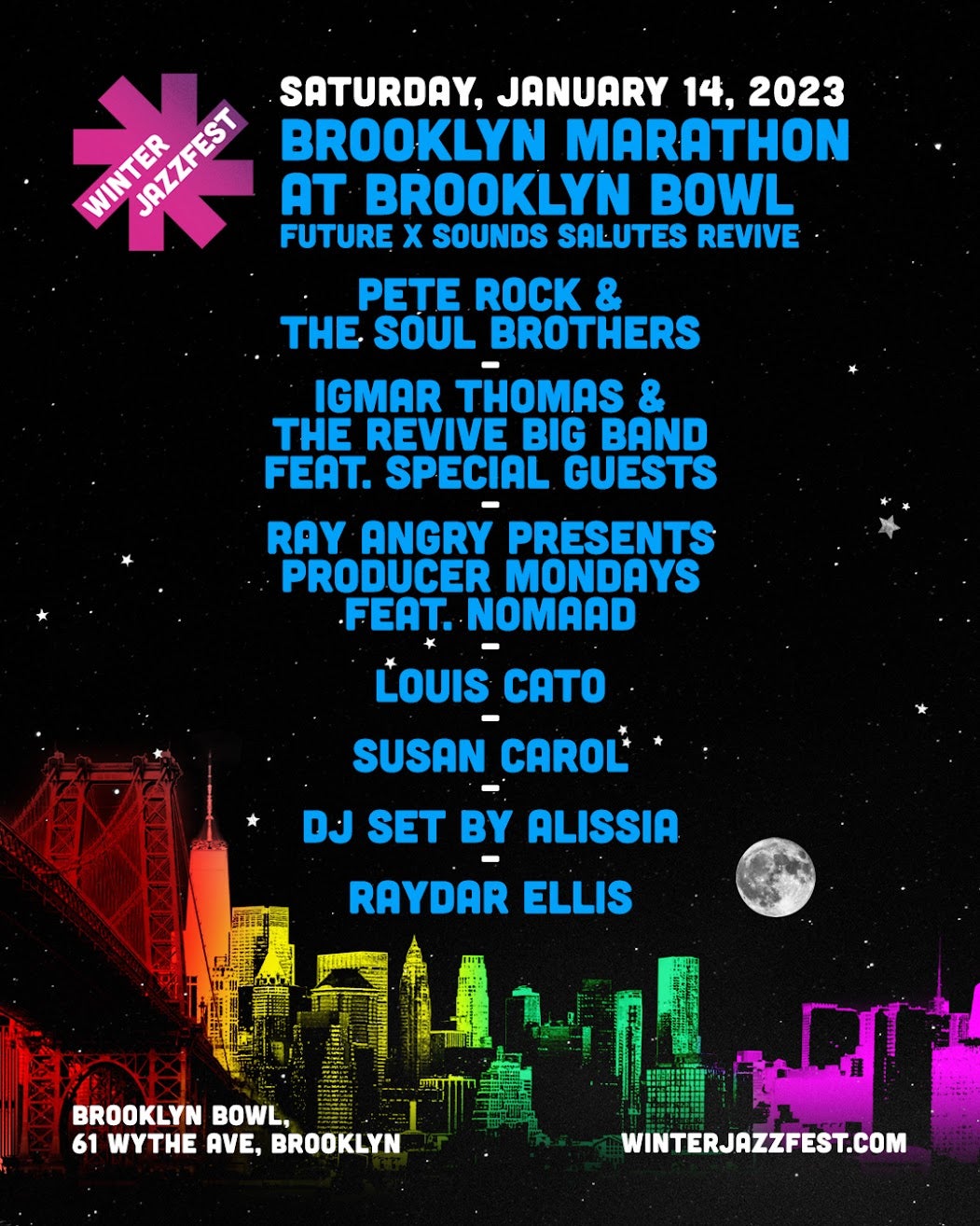 2023 NYC Winter Jazzfest