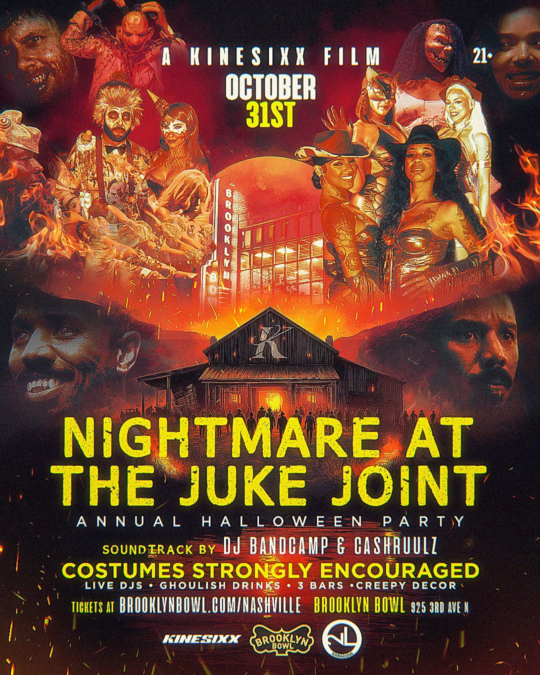 More Info for Nightmare at the Juke Joint: Annual Halloween Party