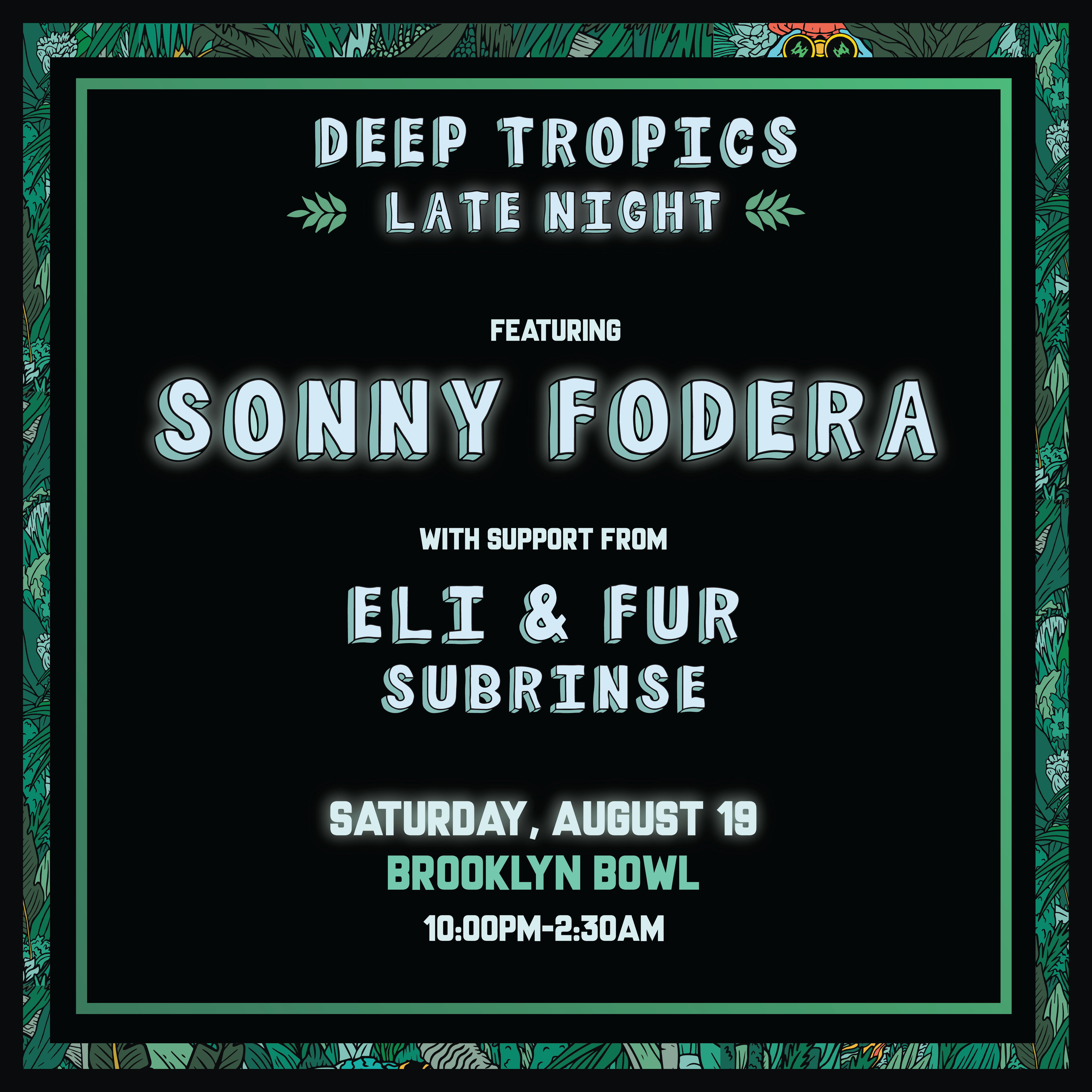 Deep Tropics Late Night ft. Sonny Fodera & Eli & Fur