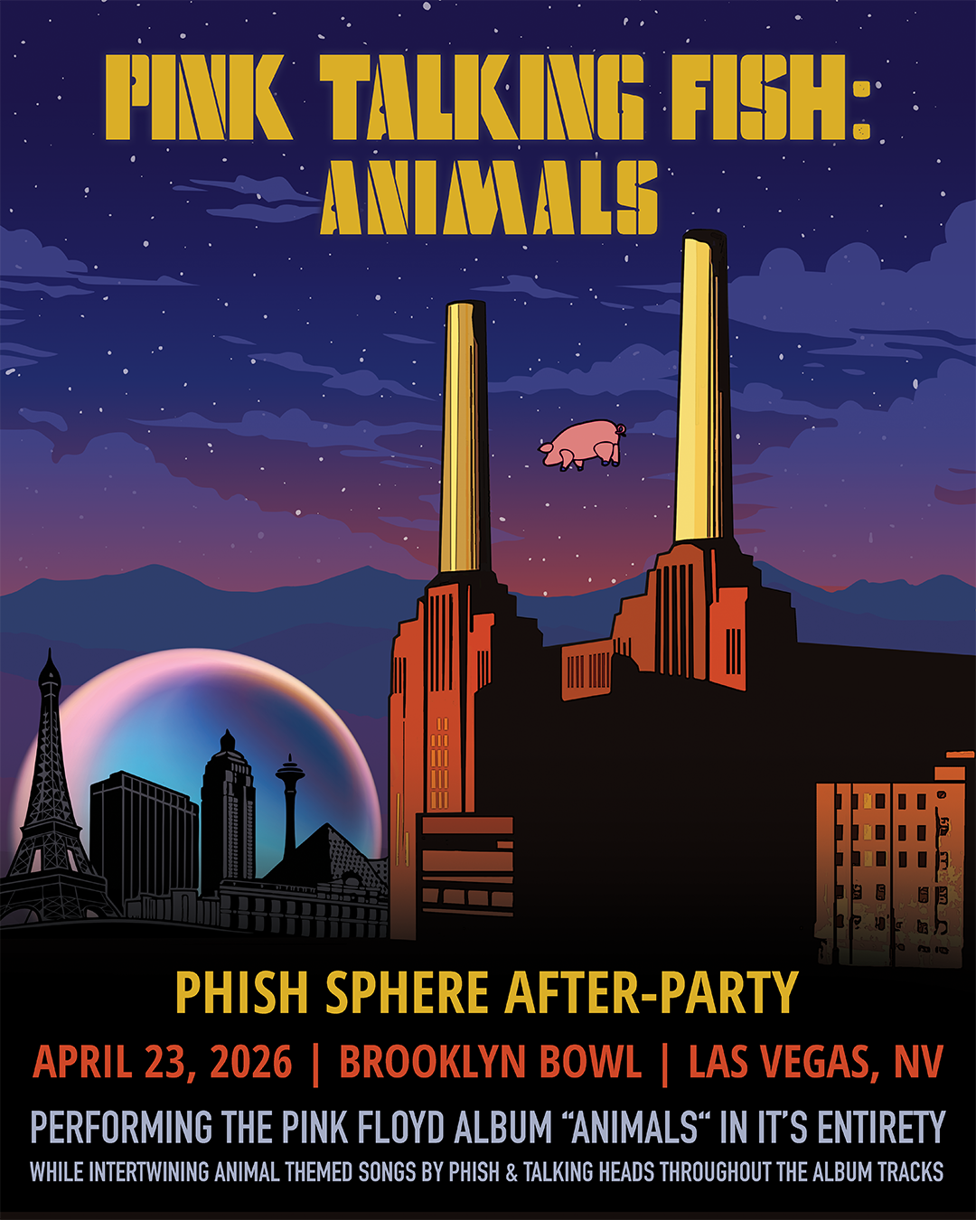 More Info for Pink Talking Fish presents: ANIMALS