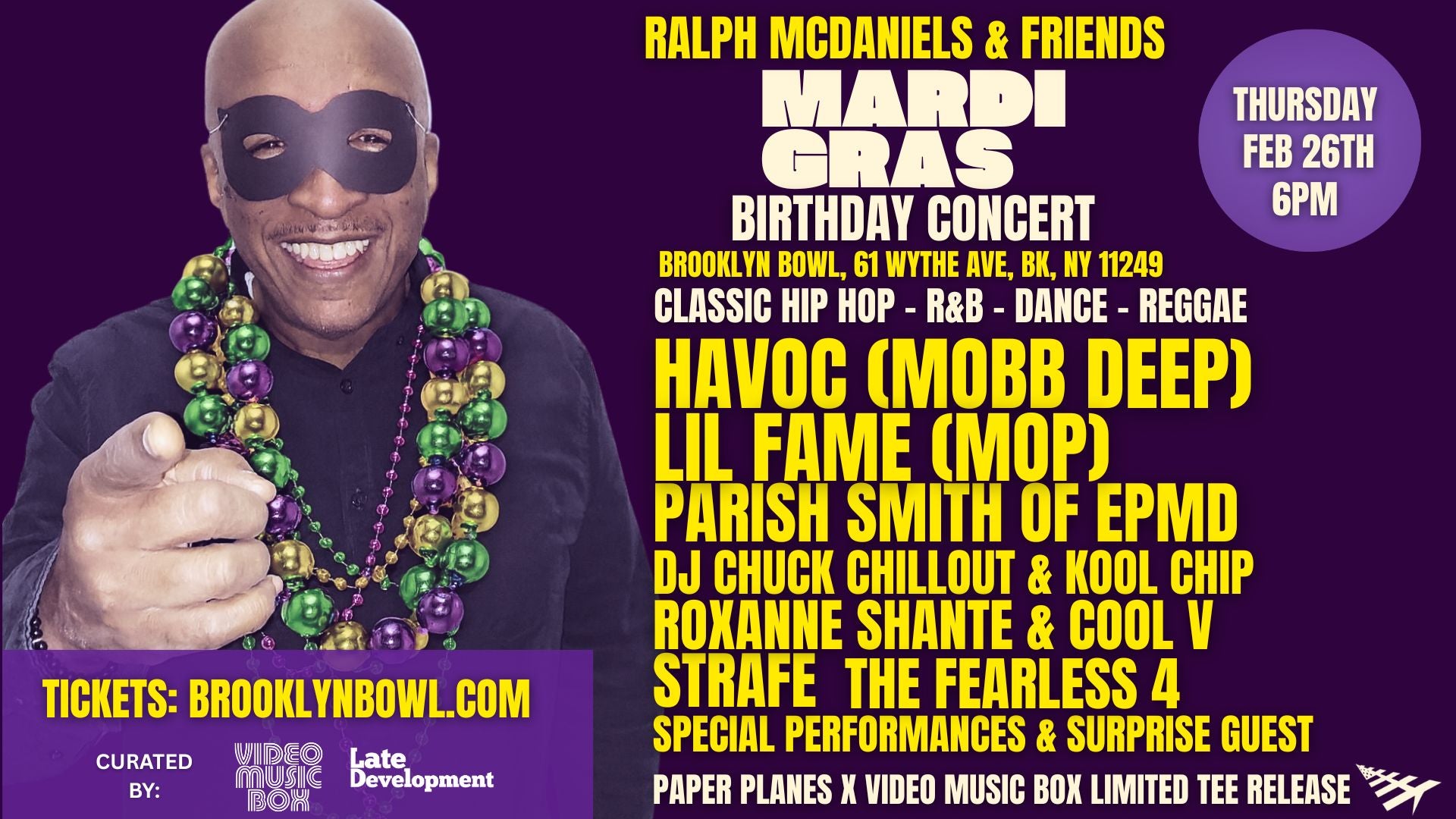 More Info for Ralph McDaniels & Friends Birthday Concert