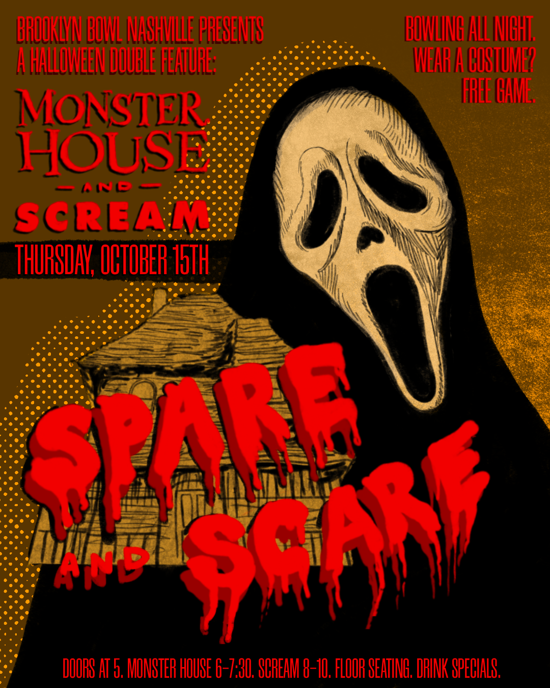 Spare & Scare: A Halloween Double Feature Movie Night