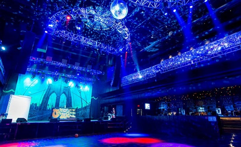 View from the VIP area. - Picture of Brooklyn Bowl Las Vegas - Tripadvisor