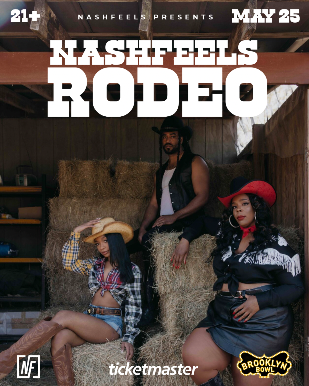 Nashfeels Presents: NASHFEELS RODEO (21+)